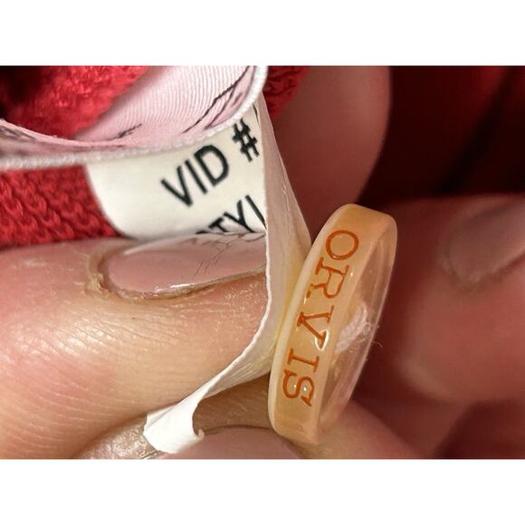 Orvis Polo Shirt Mens Red Blue Fly Fishing Pique Cotton Outdoor Heavy Thick - Picture 13 of 13